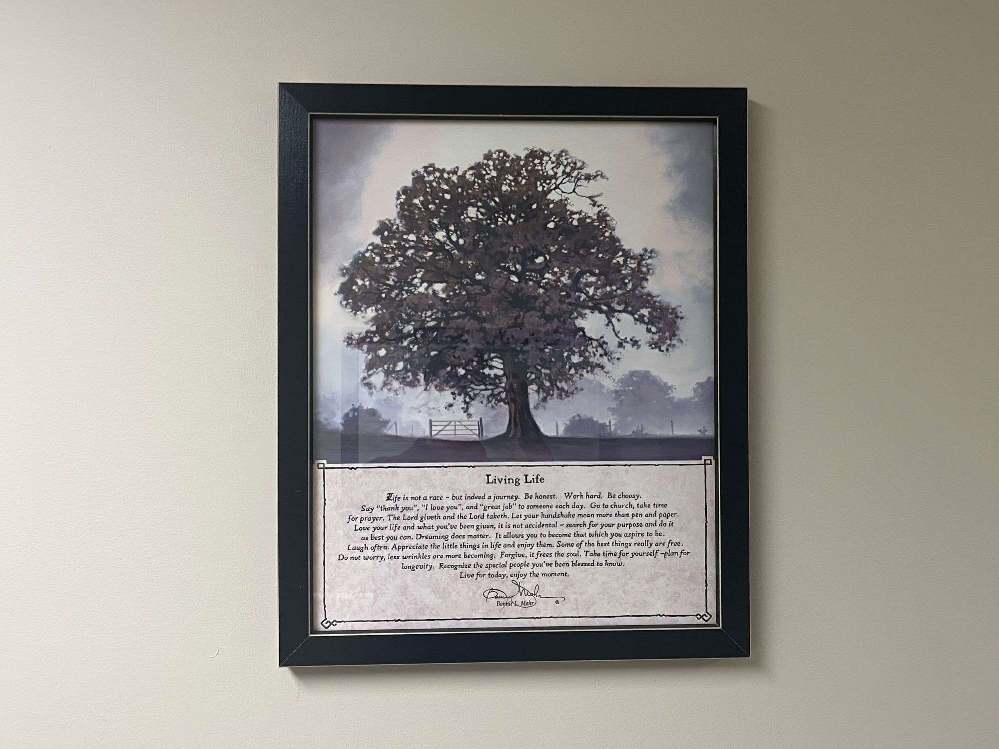 "Living Life" by Bonnie L. Mohn