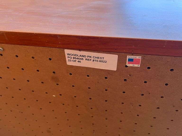 Two Woodland Bedside Chest of Drawers