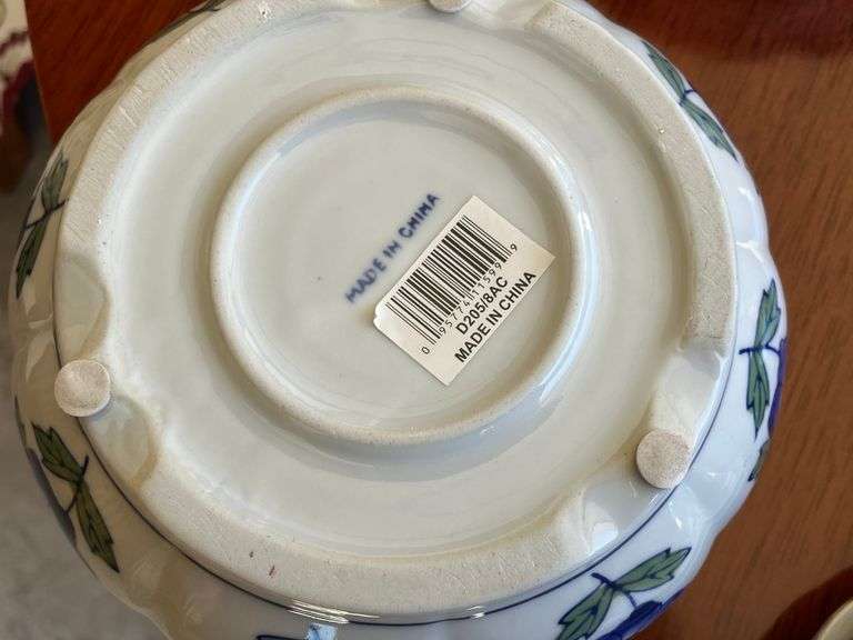 Canopy Bowls, Johan Haviland Saucers, & Made in China Bowls