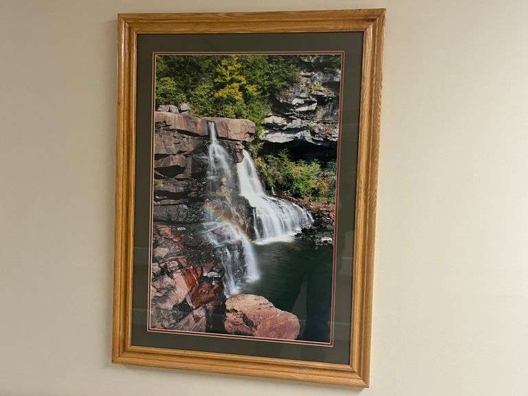 Oak Waterfall Print by Jerry Pastine