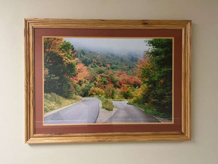 Oak Fall Print by Jerry Pastine