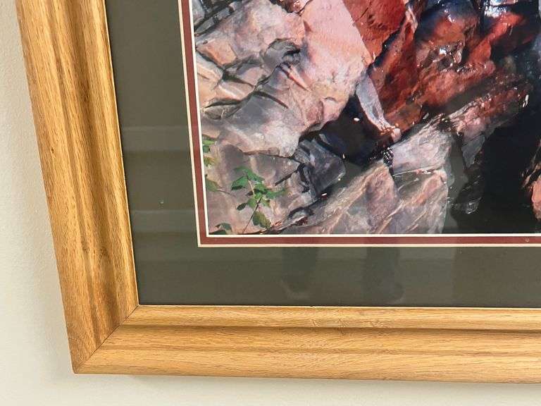 Oak Waterfall Print by Jerry Pastine