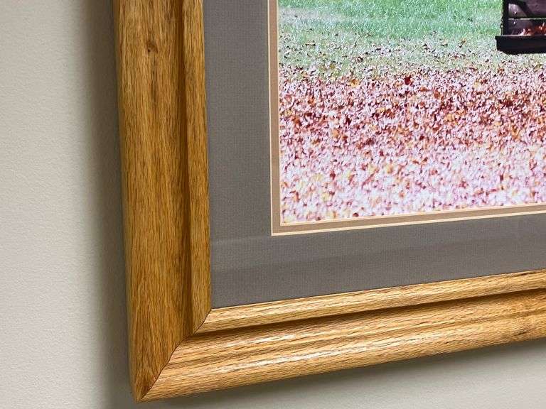 Oak Fall Swing Print by Jerry Pastine