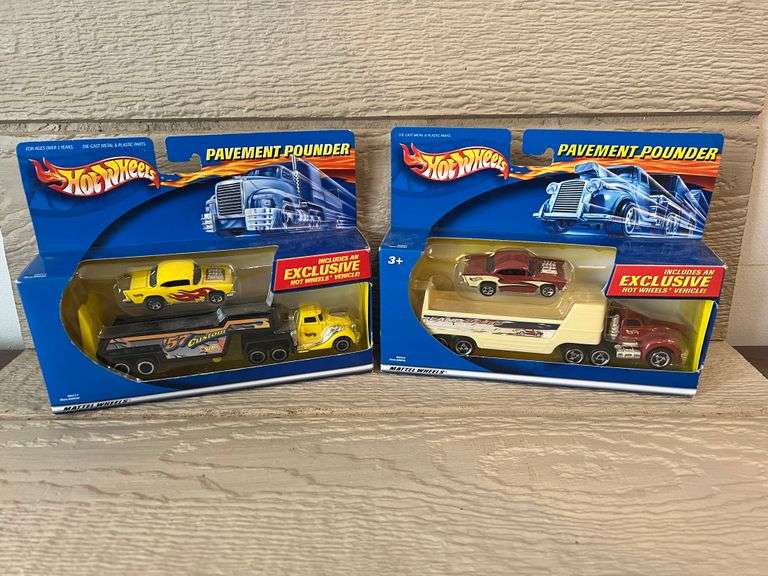 Hot Wheels Pavement Pounders 6個セット 6 LOT HOT WHEELS LARGE PAVEMENT POUNDERS W EXCLUSIVE