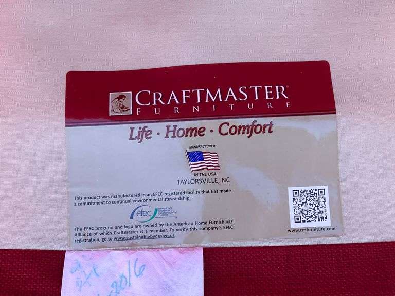 Two Craftmaster Arm Chairs