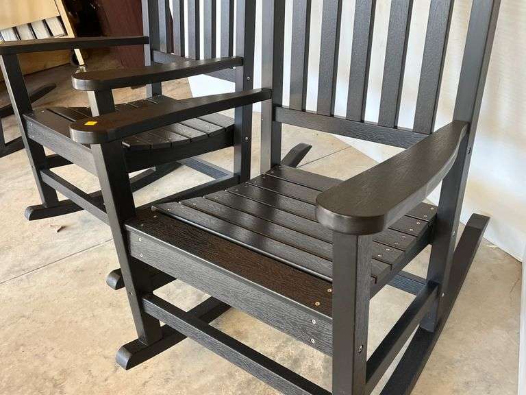 Two Porch Rocking Chairs