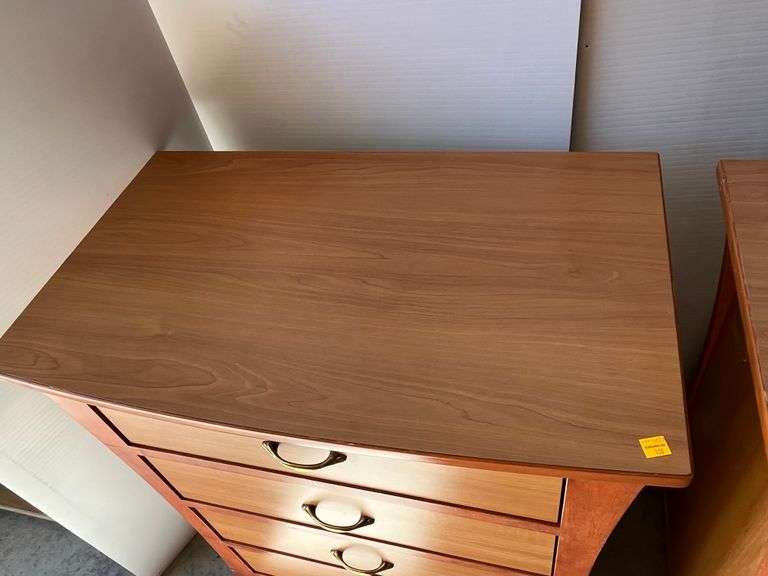 Two Denmark Bedside Chest of Drawers