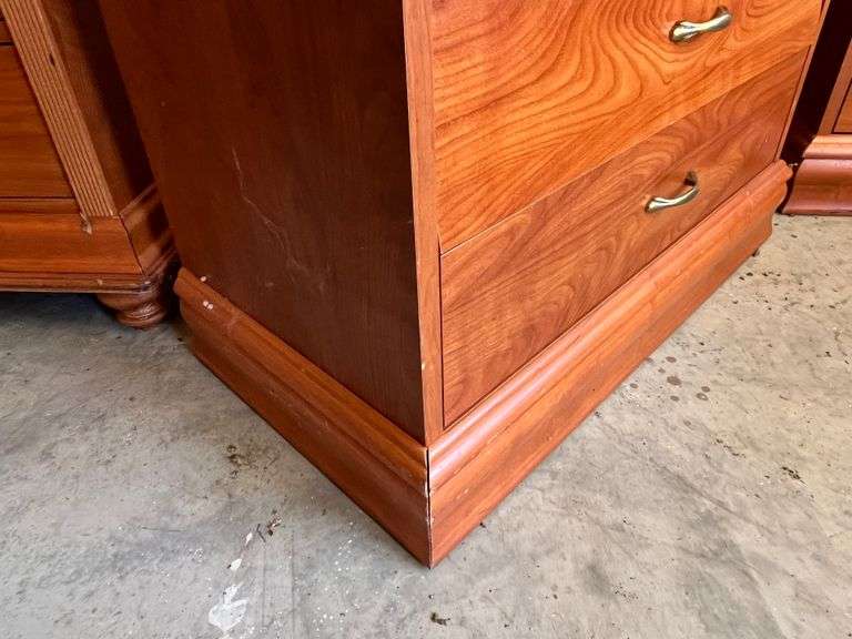 Two Woodland Bedside Chest of Drawers
