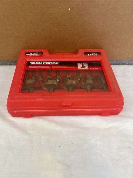 Taskforce 16pc Forstner bit set - Kaufman Realty & Auctions
