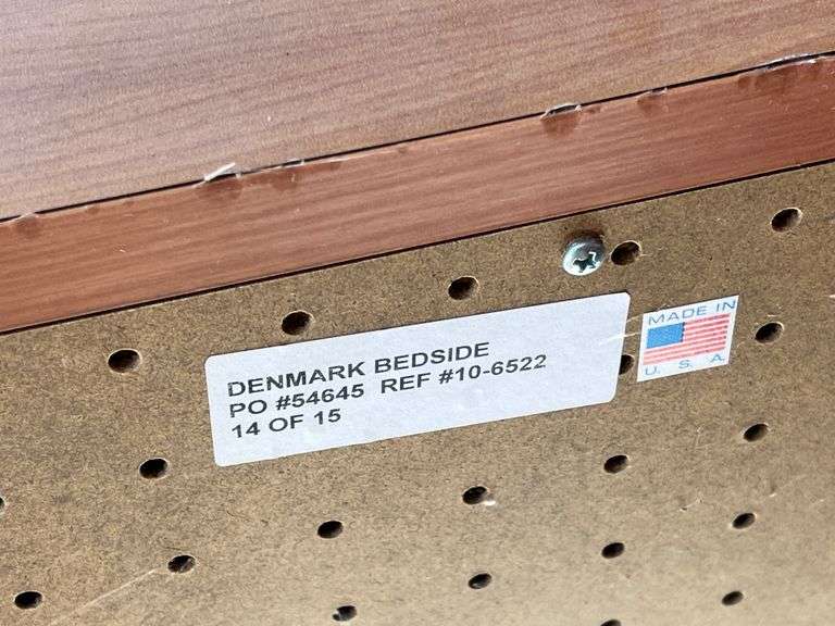 Denmark Bedside Nightstand & Chest of Drawers