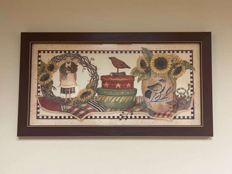 2 Country Pictures by Linda Spivey