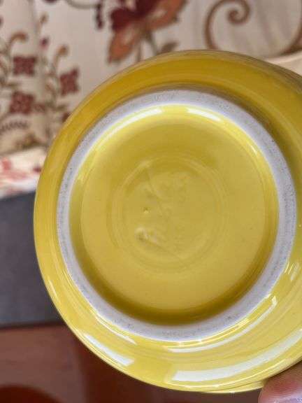 Yellow Fiesta Dishes