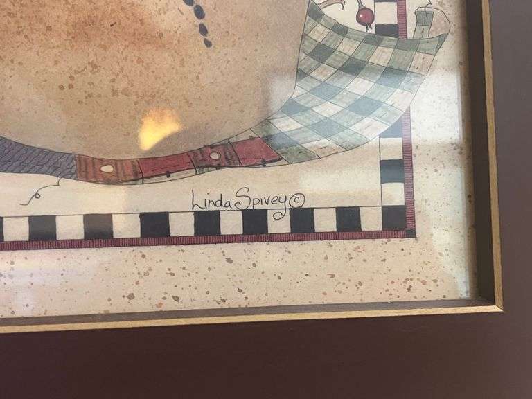 2 Country Pictures by Linda Spivey