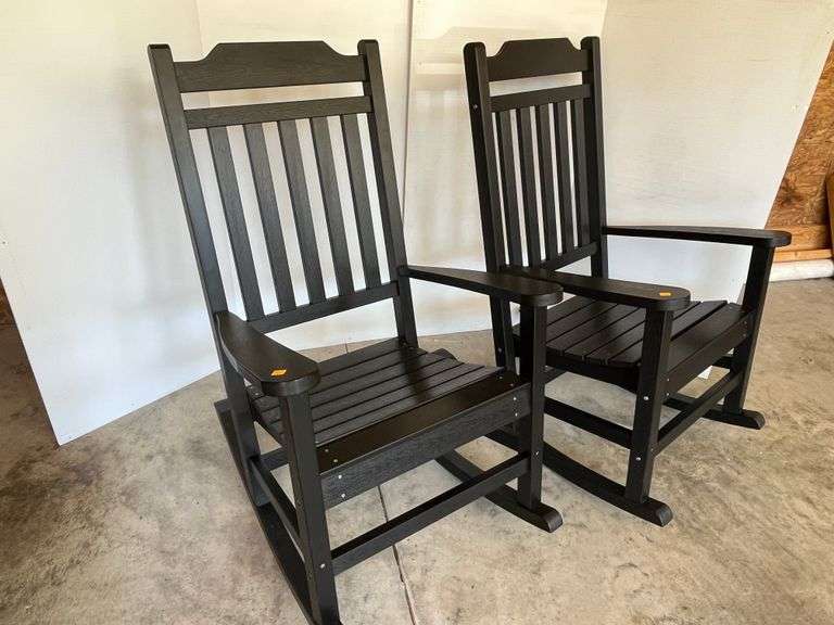 Two Porch Rocking Chairs