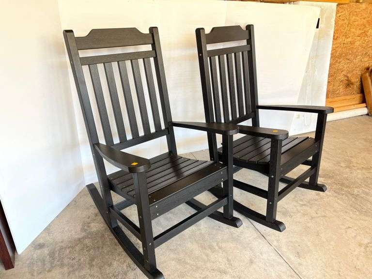 Two Porch Rocking Chairs