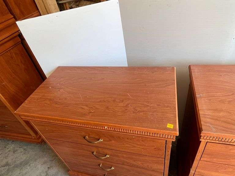 Two Woodland Bedside Chest of Drawers