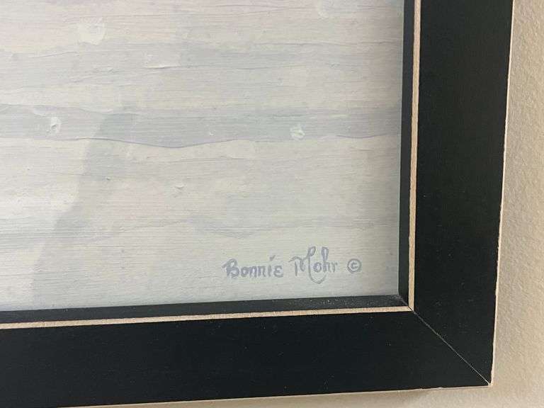 Snow Print by Bonnie Mohr