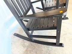Two Porch Rocking Chairs