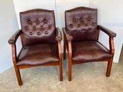 Two Waiting Room Chairs