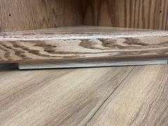 Oak Corner Shelf