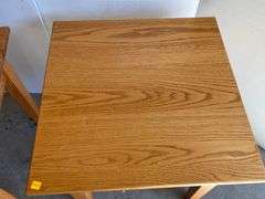 2 Oak Side Tables