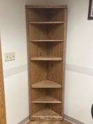 Oak Corner Shelf