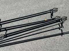 Curtian Rods, Coasters, Wash Basin, Floral Decor, Oak Recipe Book Holder, Etc.