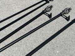 Curtian Rods, Coasters, Wash Basin, Floral Decor, Oak Recipe Book Holder, Etc.