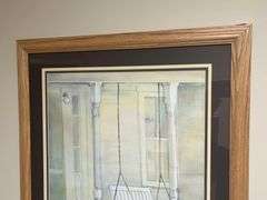 Oak Swing Print by Jerry Pastine