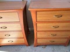 Two Denmark Bedside Chest of Drawers