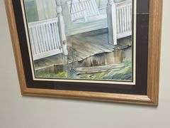 Oak Swing Print by Jerry Pastine