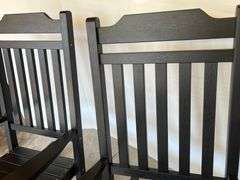Two Porch Rocking Chairs