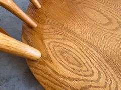 Oak Slatback Rocking Chair