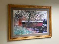 Oak Bridge Print by Jerry Pastine