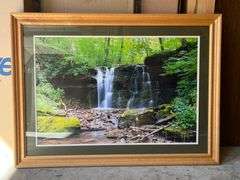 Oak Waterfall Print by Jerry Pastine