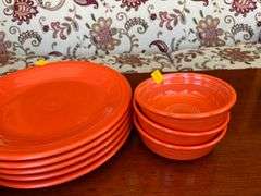 Red & Orange Fiesta Dishes