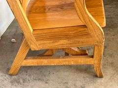 Oak Glider Rocker