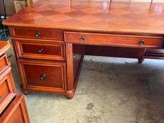 Office Corner Desk with File Cabinet