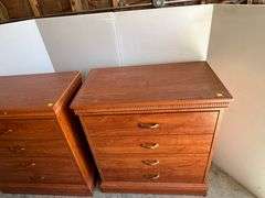 Two Woodland Bedside Chest of Drawers