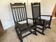 Two Porch Rocking Chairs