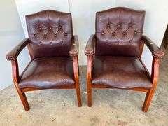 Two Waiting Room Chairs