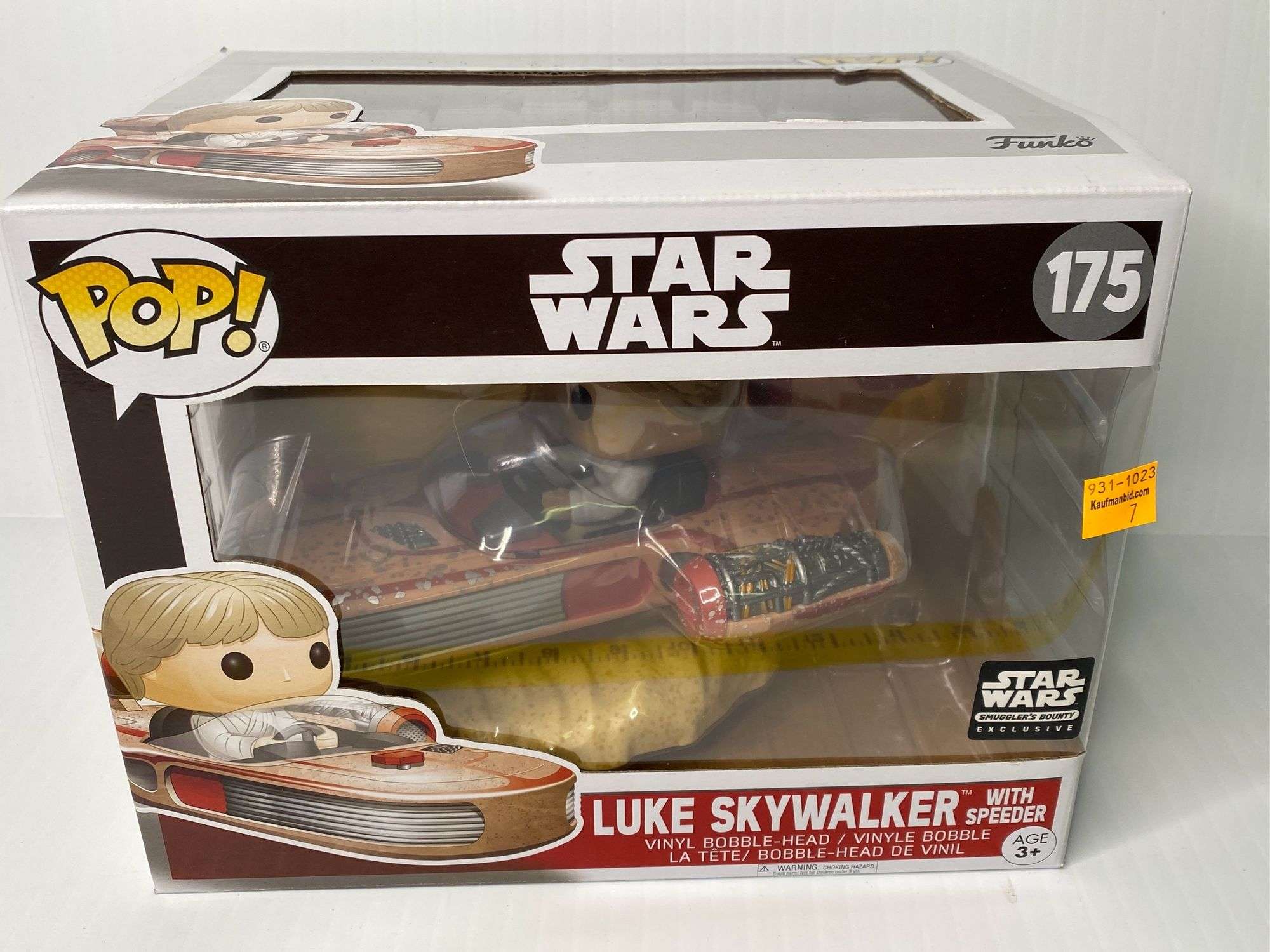 Star Wars Funko Pop Luke Skywalker 175 - Kaufman Realty & Auctions