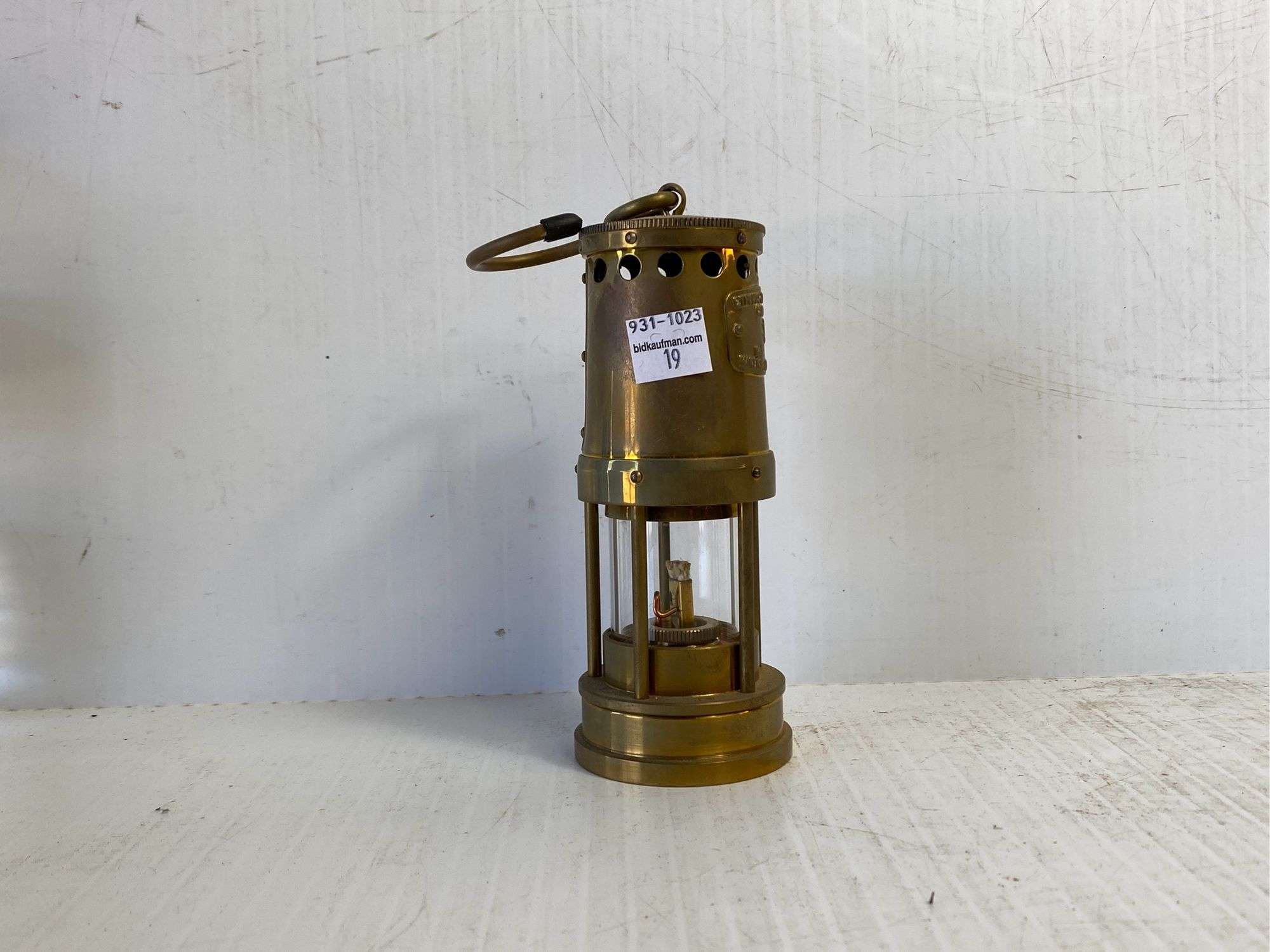 E.THOMAS & WILLIAMS Mini Miners lamp イートマス ウィリアムズ