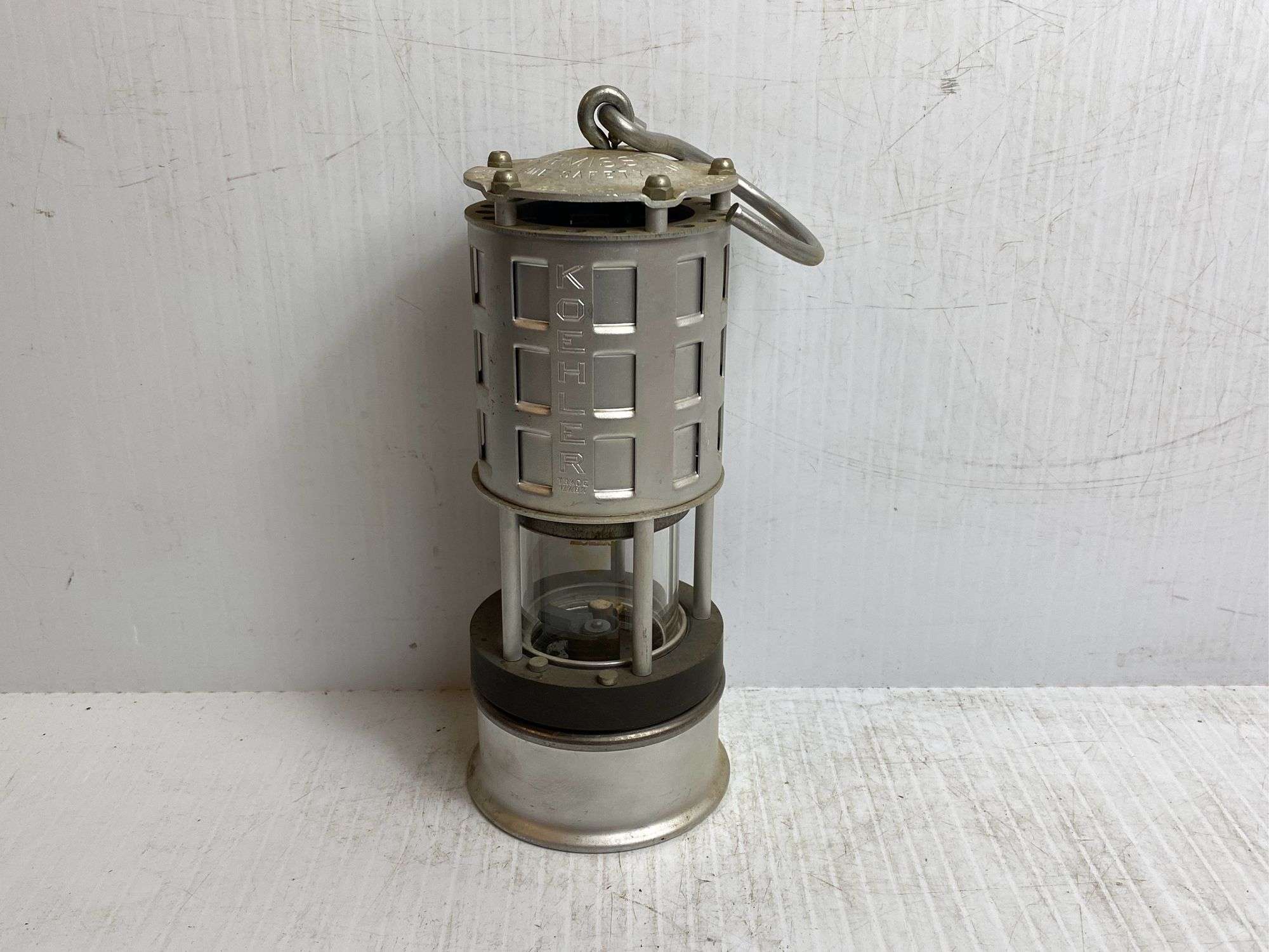 209 KOEHLER PERMISSIBLE FLAME, Miners Safety Lamp - Kaufman Realty