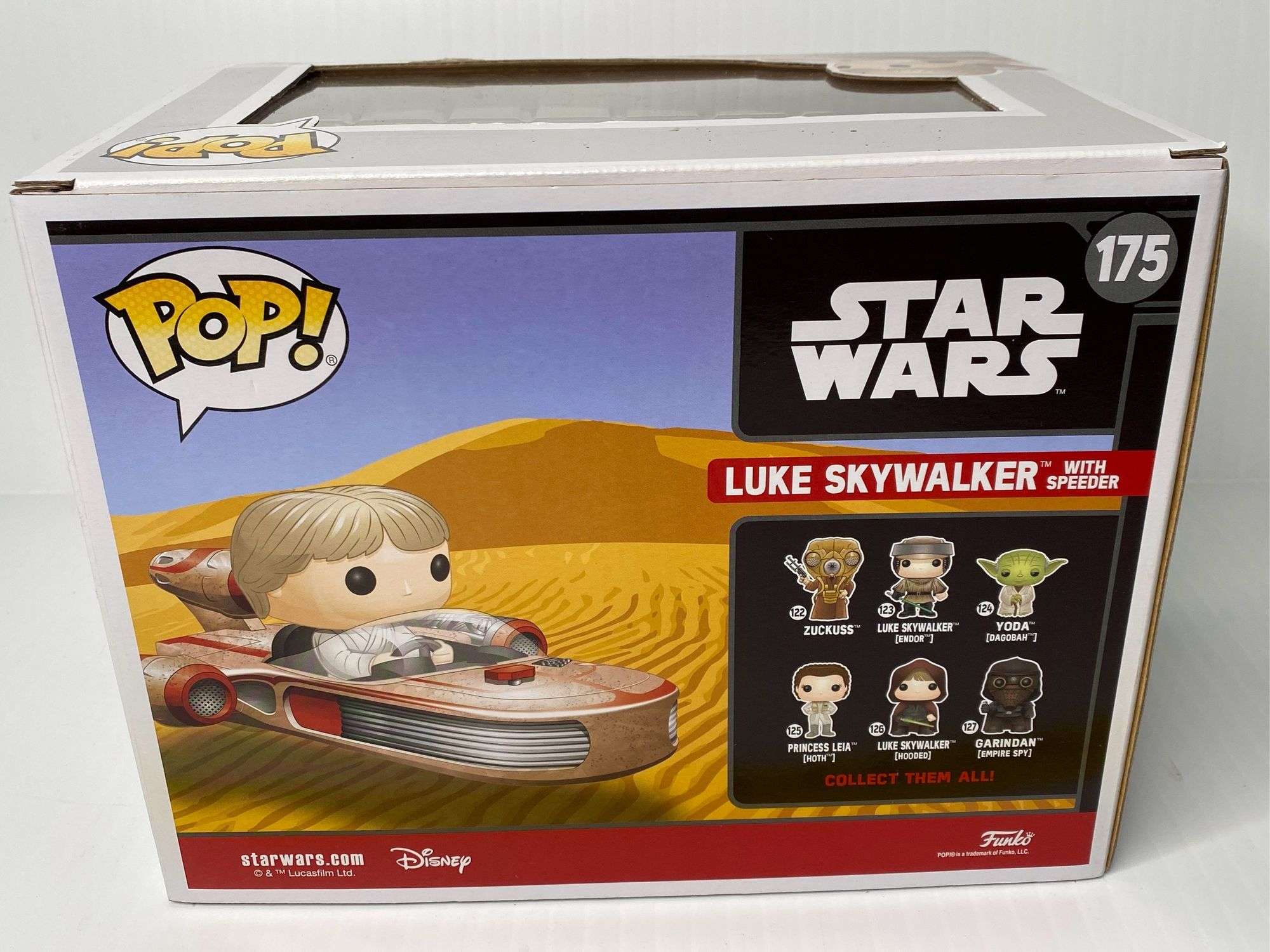 Star Wars Funko Pop Luke Skywalker 175 - Kaufman Realty & Auctions