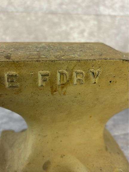 ROWE FDRY - Martinsville Illinois , 22lb anvil - Kaufman Realty