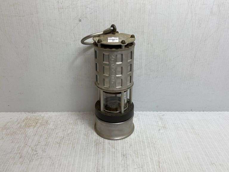 209 KOEHLER Permissible Flame, Miners Safety Lamp - Kaufman Realty