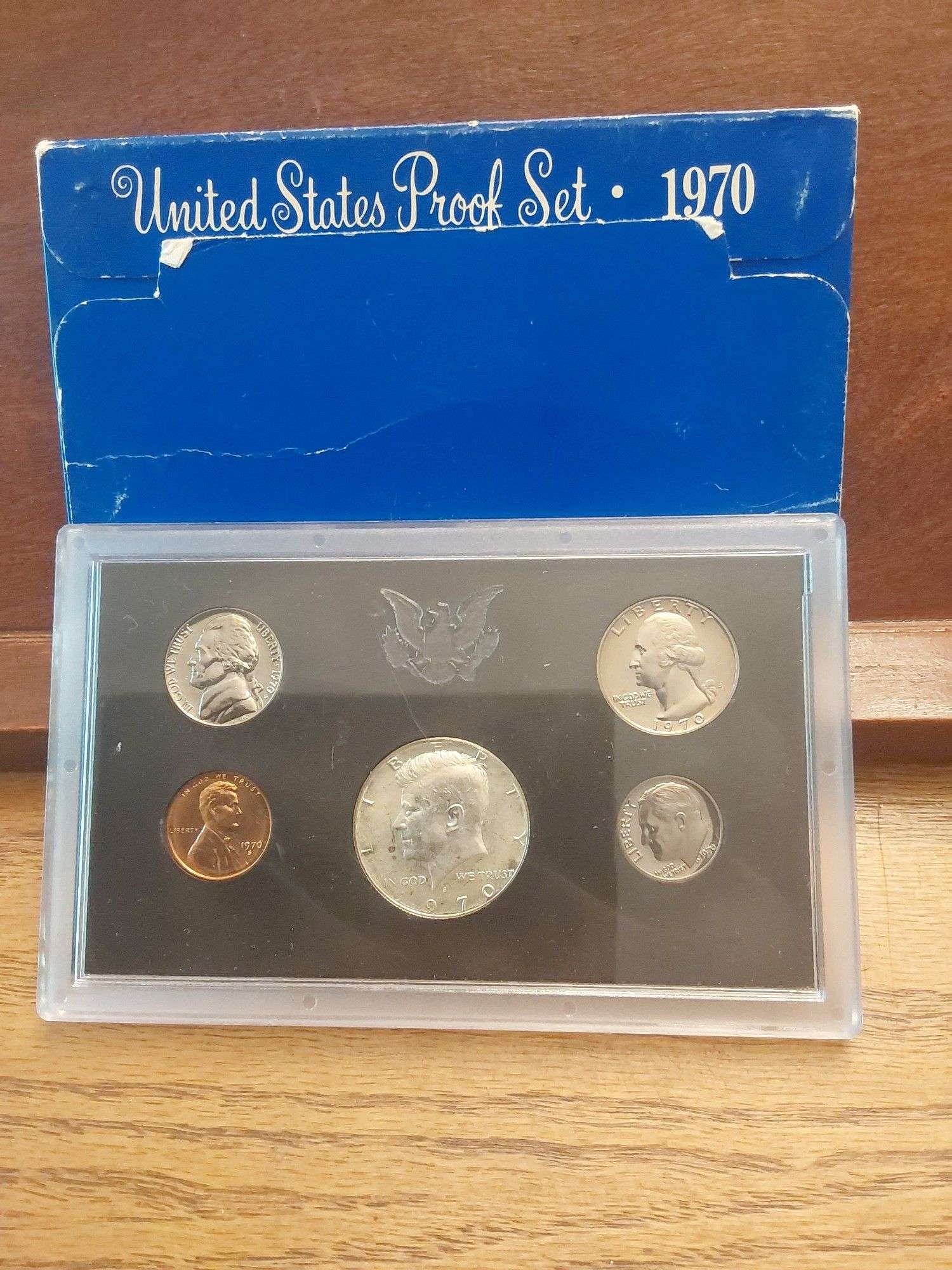 1970 U.S. PROOF SET WITH 1970 NO-S DIME - Kaufman Realty & Auctions
