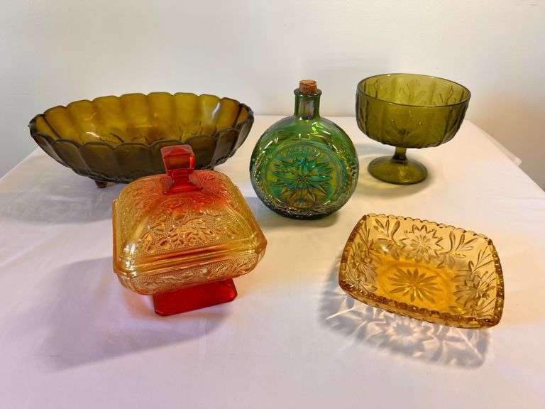 Indiana Glass, Carnival Candy Dish