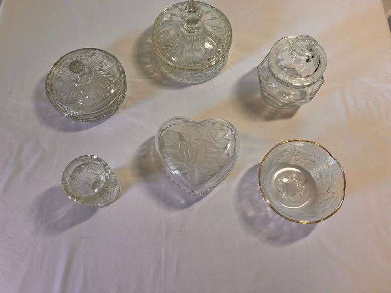 Clear Glass Candy Dishes